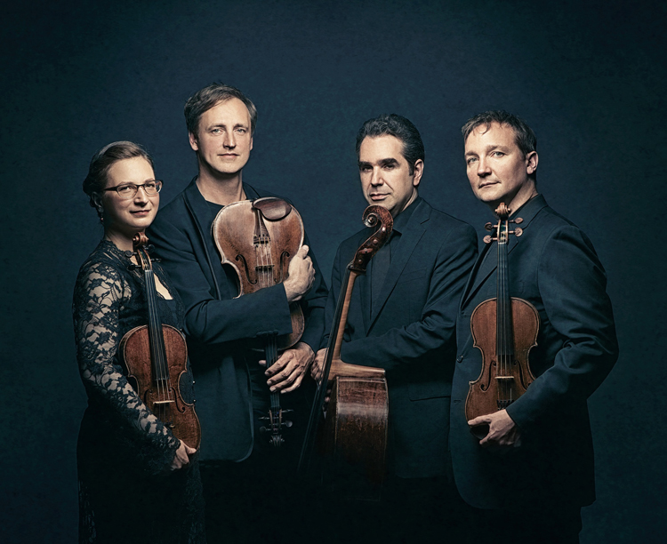 Konzertverein präsentiert Kuss Quartett mit Spangenberg