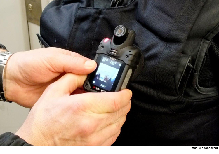 Bundespolizei erprobt mobile Körperkameras