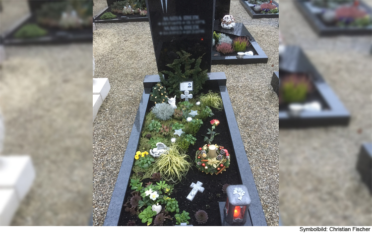 Diebstahl auf dem Friedhof – mehrere Gräber angegangen