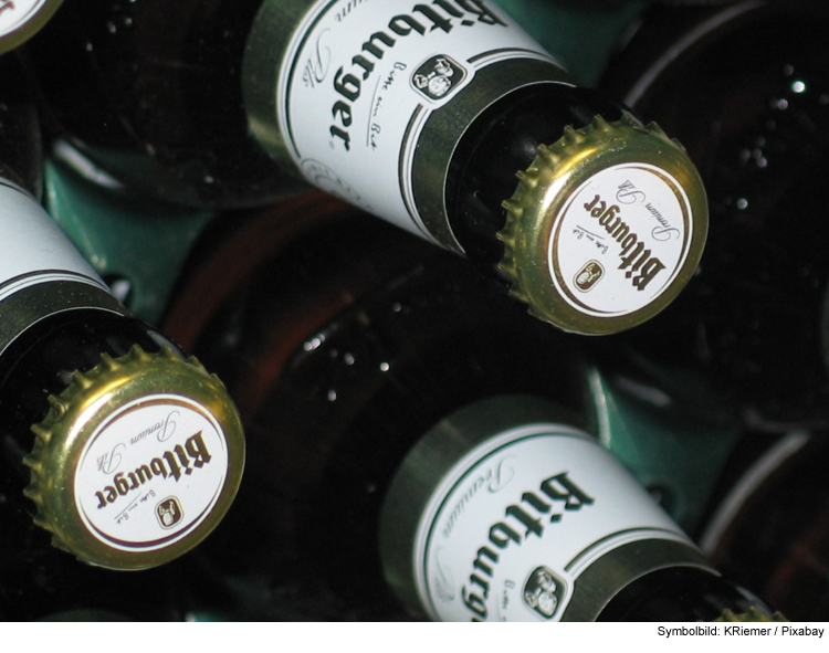 In Brauereilager: Mann versucht 6 Kasten Bier zu ergaunern