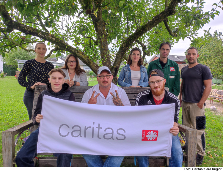 Vier neue Azubis bei Caritas-Wohnheimen und Werkstätten