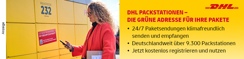 2022: DHL Packstation - OBEN