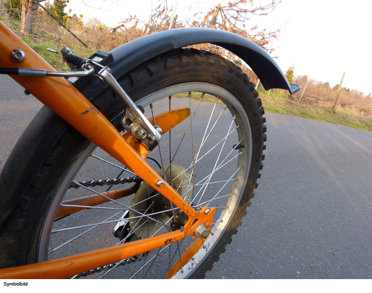 Fahrrad in Vohburg beschädigt
