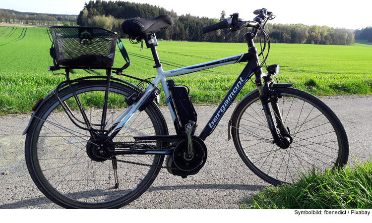 E-Bike im Wert von 1.800 Euro gestohlen