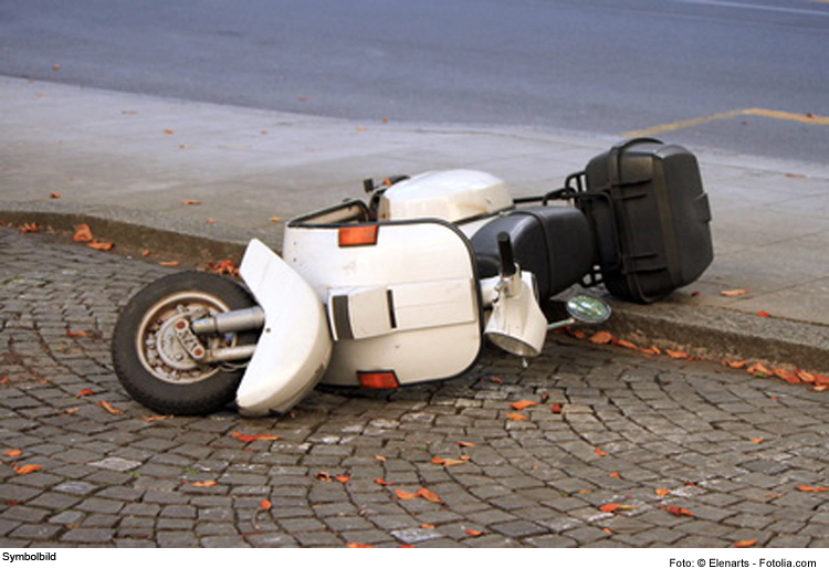 Mopedfahrer in Eichstätt die Vorfahrt genommen